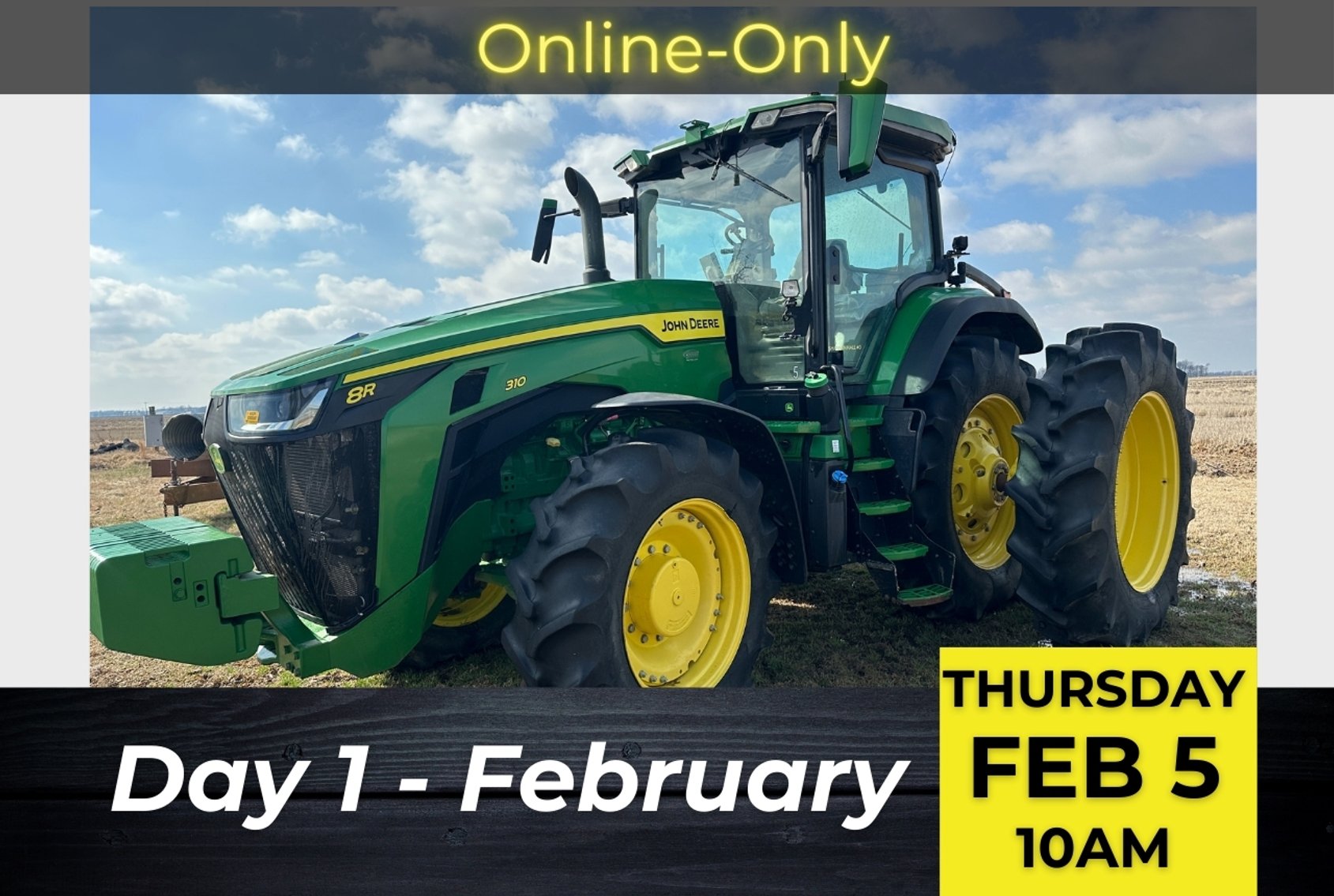 Image for Day 1 -  2026  February Open Farm and Heavy Equipment