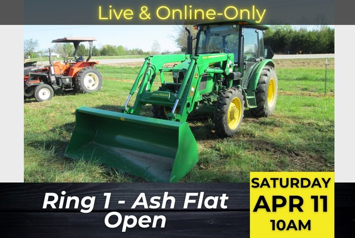 Image for Ring 1 - 2026 Ash Flat Open Farm and Heavy Equipment Auction