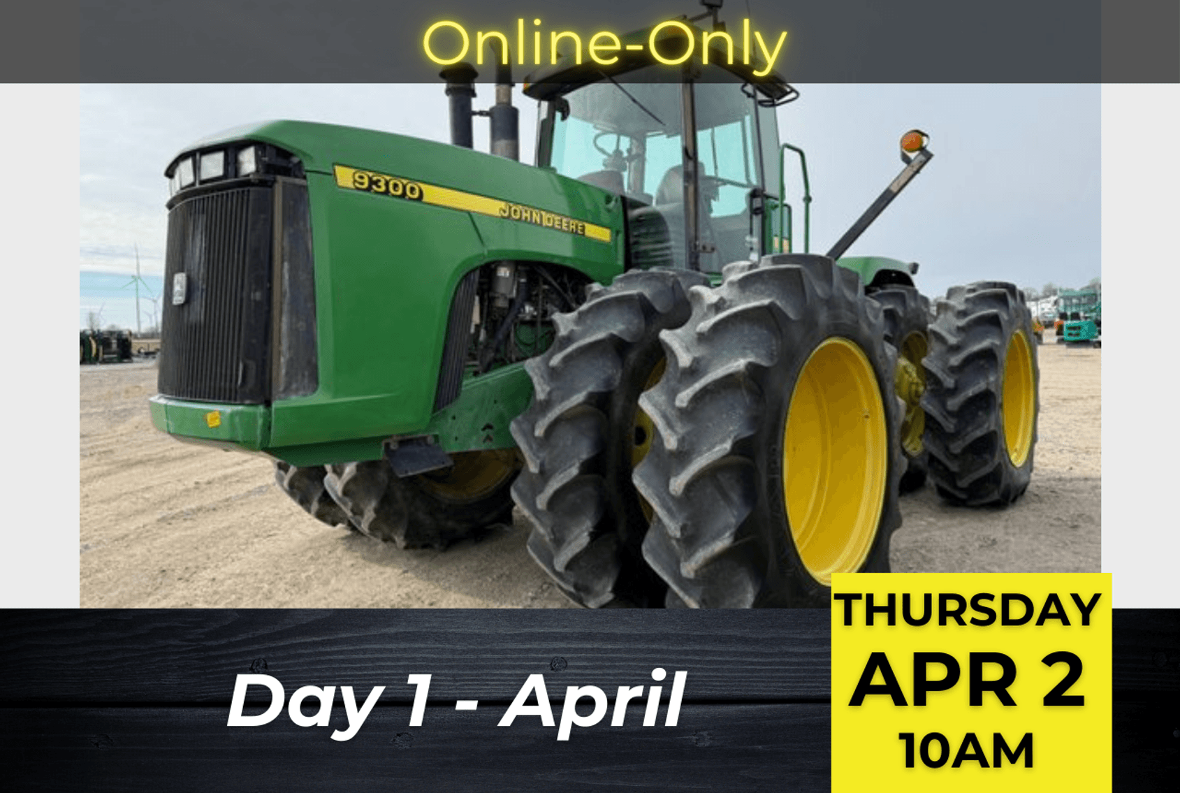 Image for Day 1 -  2026  April Open Farm and Heavy Equipment