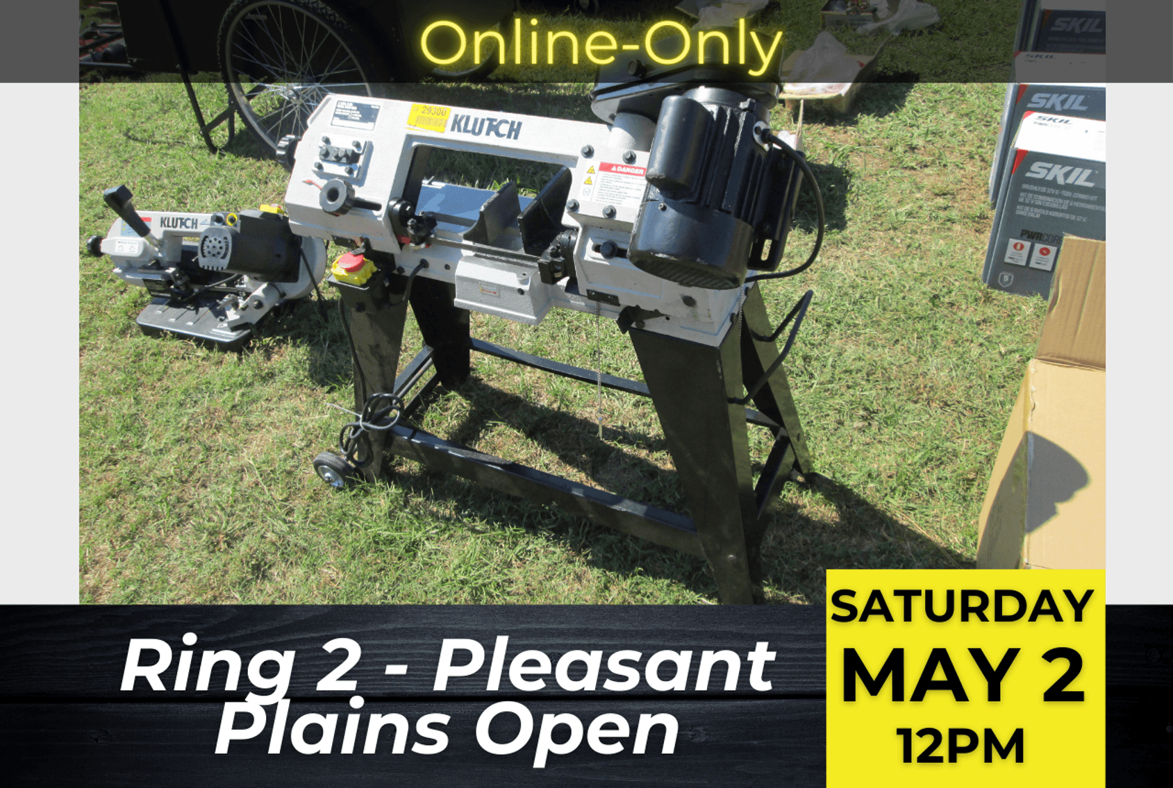 Image for Ring 2 - Spring Pleasant Plains Open Farm and Heavy Equipment Auction