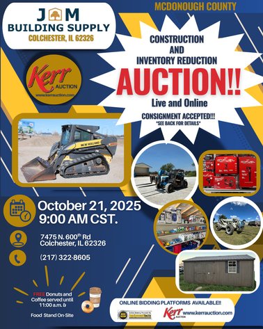 Image for J&M BUILDING SUPPLY Inventory Reduction Auction Ring 1