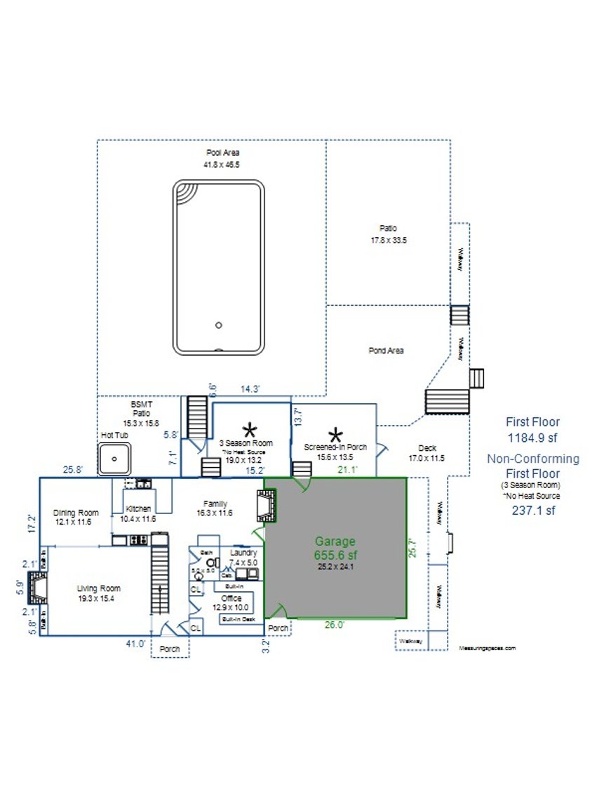Image for Harrison County Real Estate Auction,  Cape Cod on 9.87 Acres, Inground Pool, Koi Pond & Finished Walkout - ONLINE AUCTION ONLY