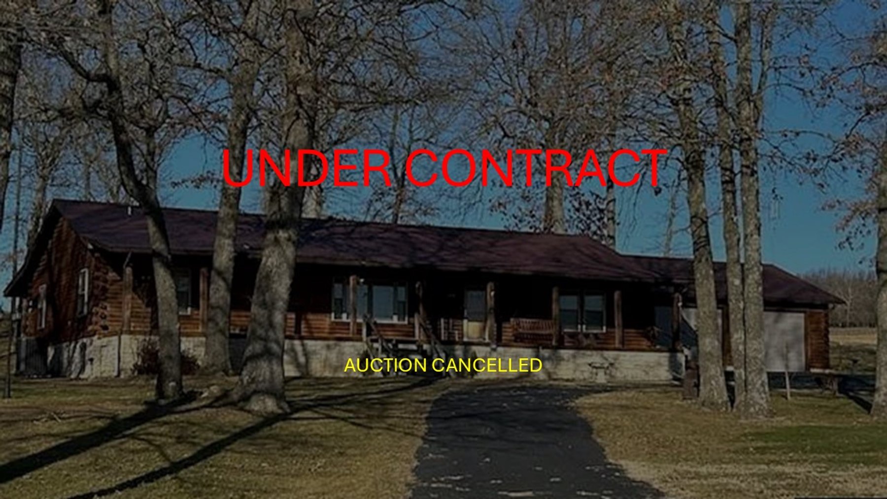 Image for James & Bonnie Matlock Real Estate Auction - PROPERTY UNDER CONTRACT, AUCTION CANCELLED