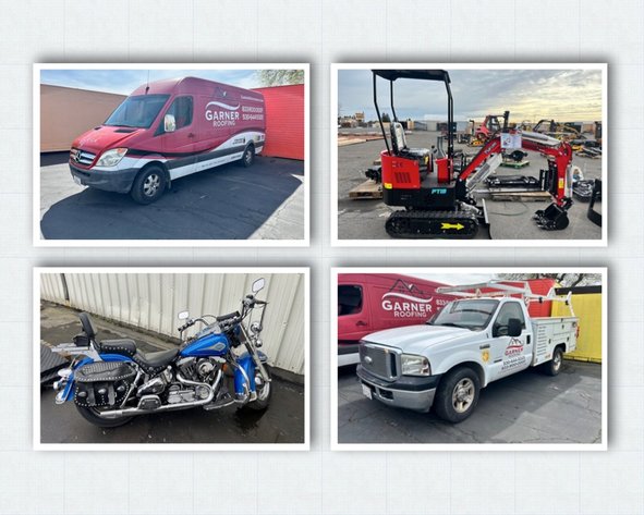 April Heavy Equipment Vehicles & Appliances