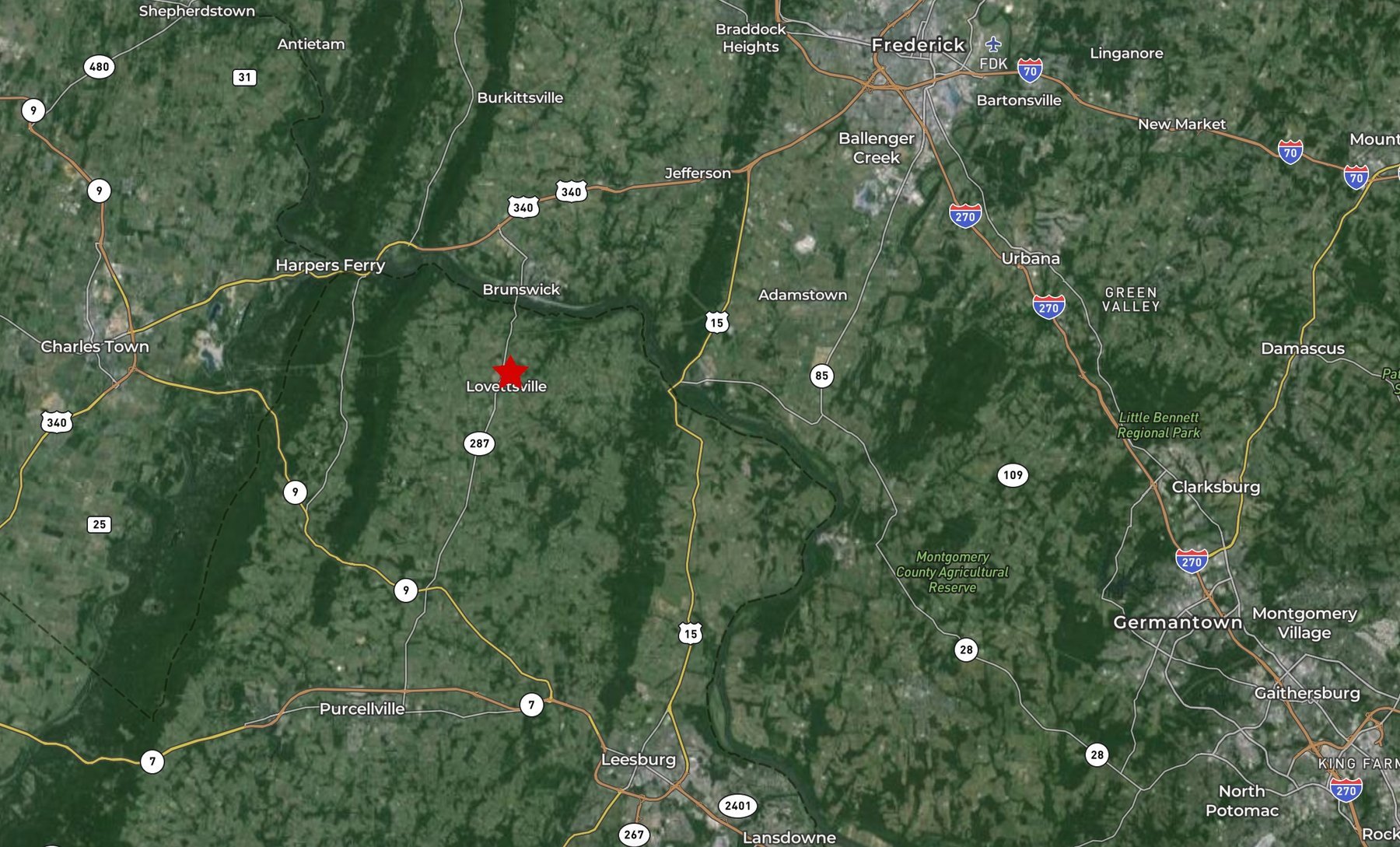 Image for 3 BR/3.5 BA Home w/Basement & Attached Garage w/Workshop in the Town of Lovettsville--Loudoun County, VA