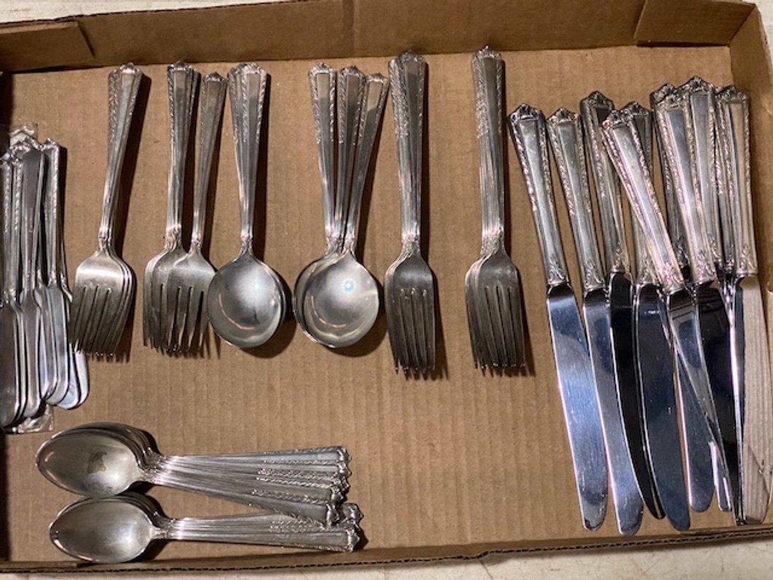 Image for Four Sets of Sterling Silver Flatware, Ryobi Tools, Camping and Cook-out Items, Quality Household Items, Tools and More