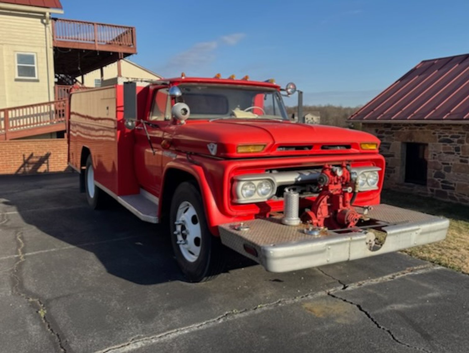 Image for Wheatland Farm: Antique Fire Truck, International Fifth Wheel, Farmall Tractors, Equestrian Items, Furniture & Decor