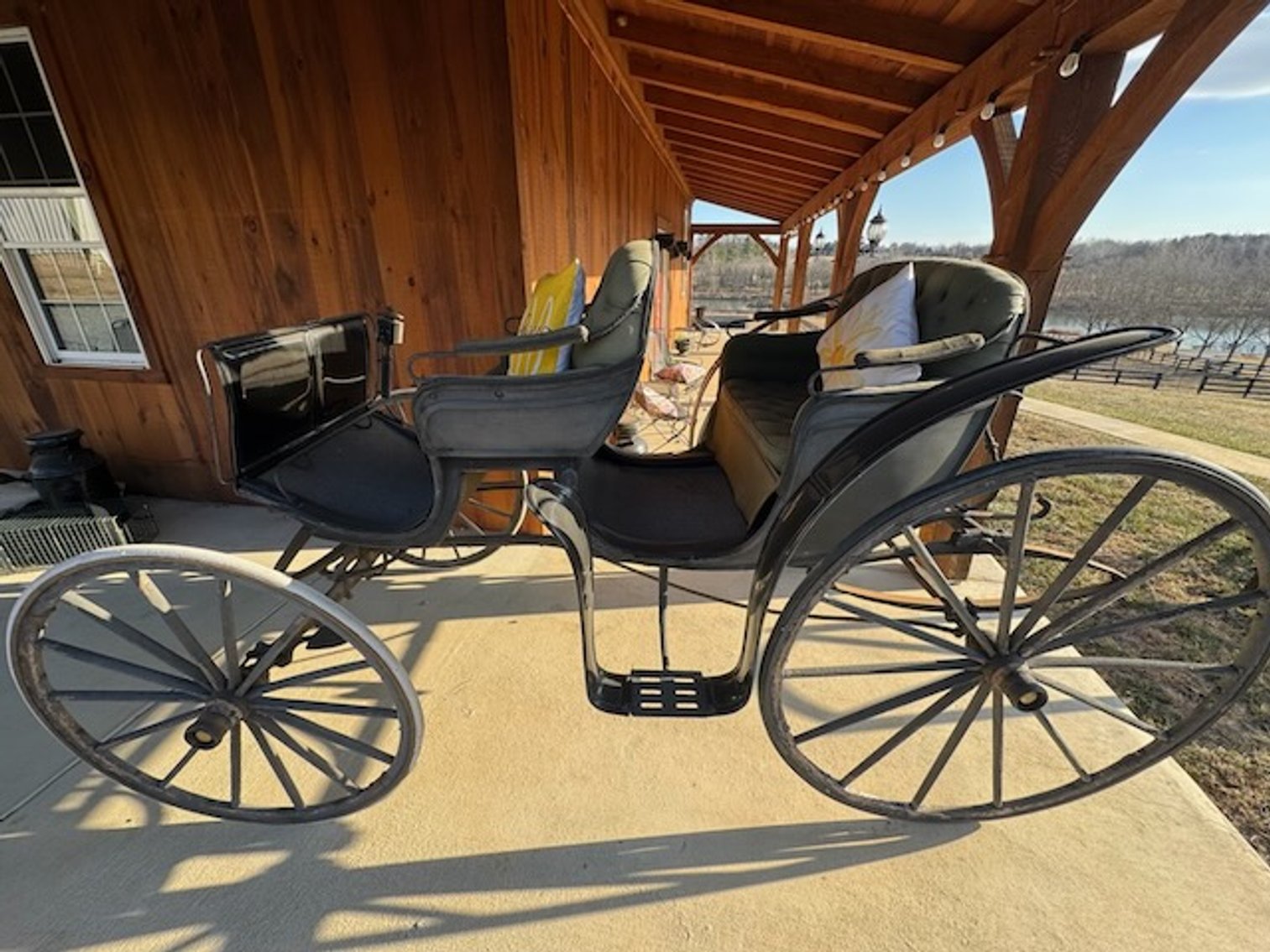 Image for Wheatland Farm: Antique Fire Truck, International Fifth Wheel, Farmall Tractors, Equestrian Items, Furniture & Decor