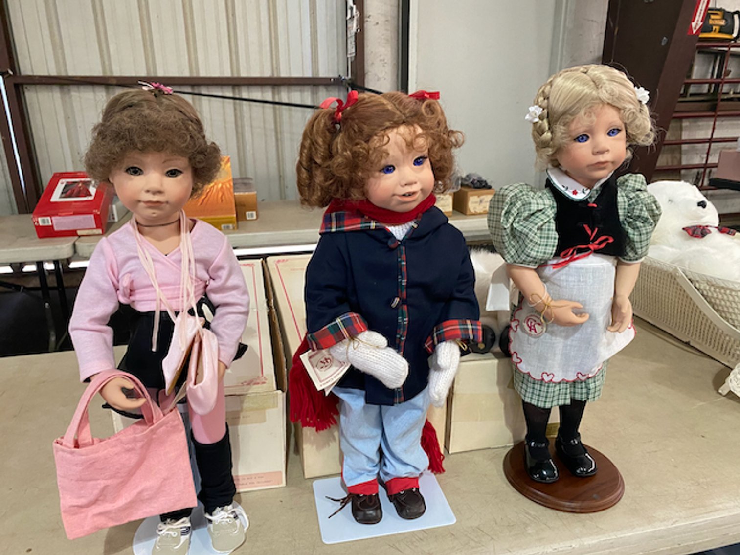 Image for Platinum Diamond Ring, Henkel Harris Furniture, Sterling Silver, Dolls, Flat Screen Monitors - Virtual Auction