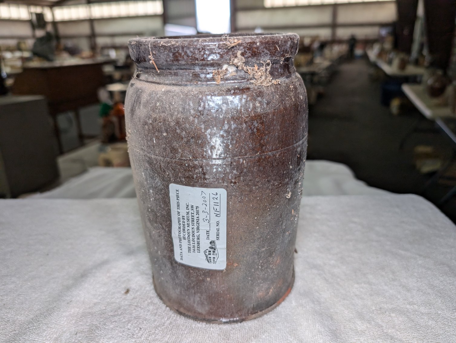 Image for Session 2 - From the Estate of William C. Whitmore - Virginia Stoneware and Crocks, Native American Arrowheads and Artifacts, Tobacco Advertising - In-Person and Online Bidding