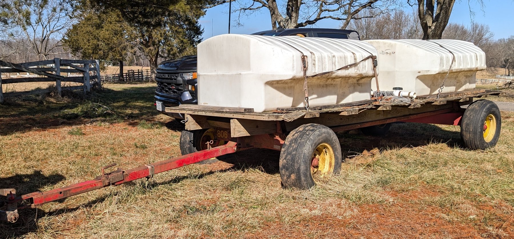 Image for Stoltzfus Hay Feeders, Anderson A380FD Mixer, Trailers, John Deere Hay Equipment - Bid In-Person or Online