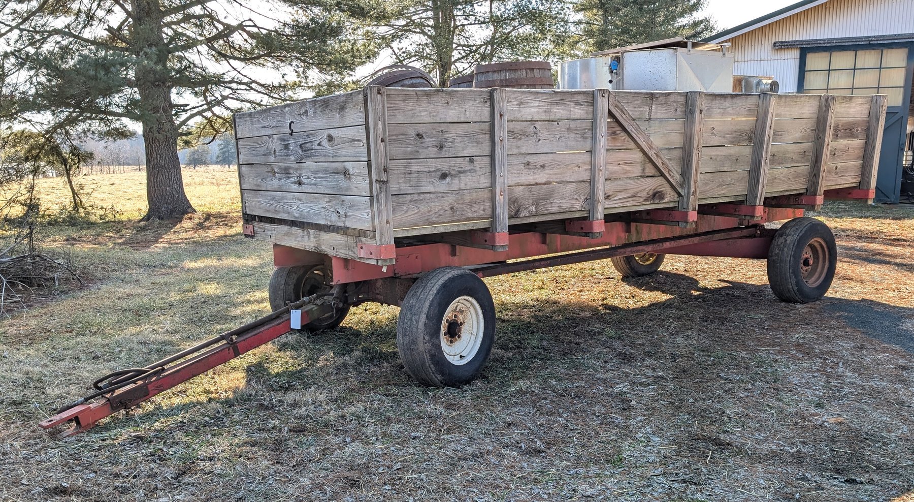 Image for Stoltzfus Hay Feeders, Anderson A380FD Mixer, Trailers, John Deere Hay Equipment - Bid In-Person or Online