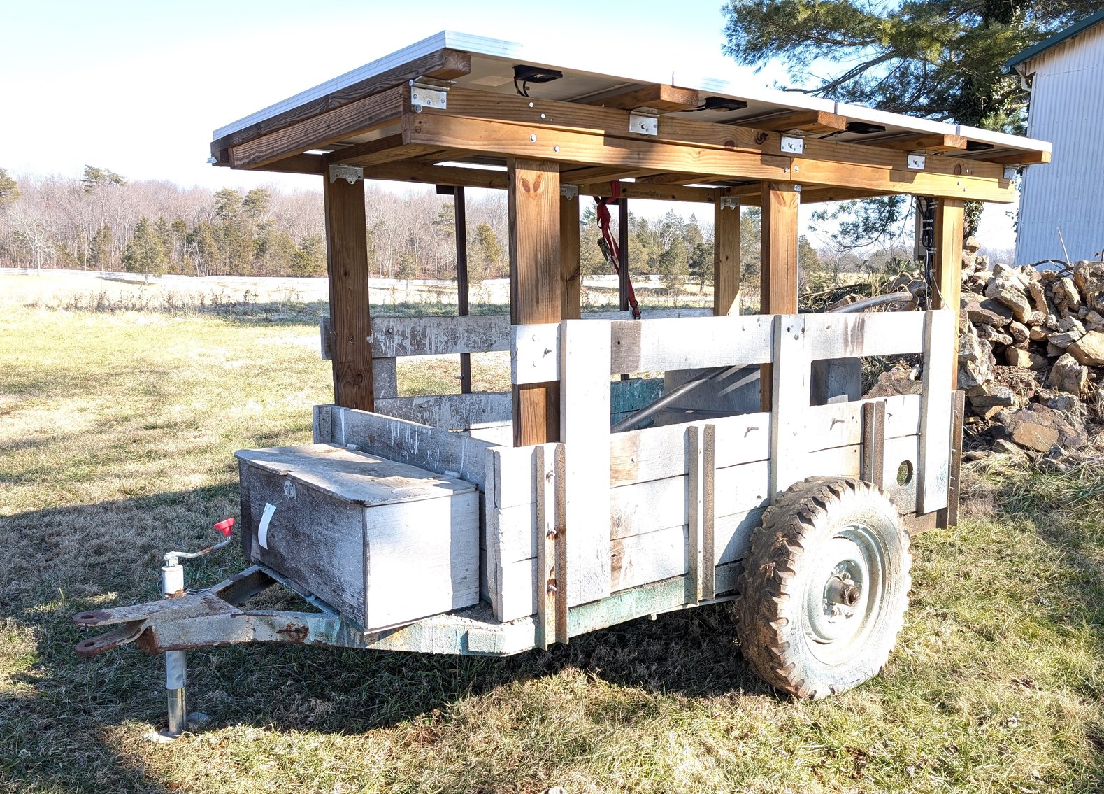 Image for Stoltzfus Hay Feeders, Anderson A380FD Mixer, Trailers, John Deere Hay Equipment - Bid In-Person or Online