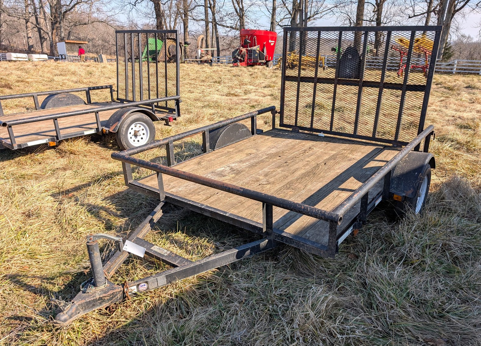 Image for Stoltzfus Hay Feeders, Anderson A380FD Mixer, Trailers, John Deere Hay Equipment - Bid In-Person or Online