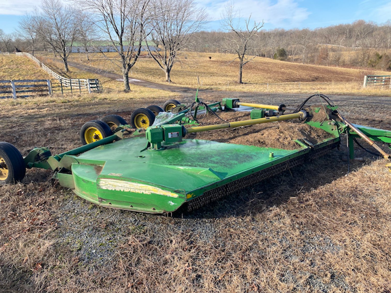 Image for Stoltzfus Hay Feeders, Anderson A380FD Mixer, Trailers, John Deere Hay Equipment - Bid In-Person or Online
