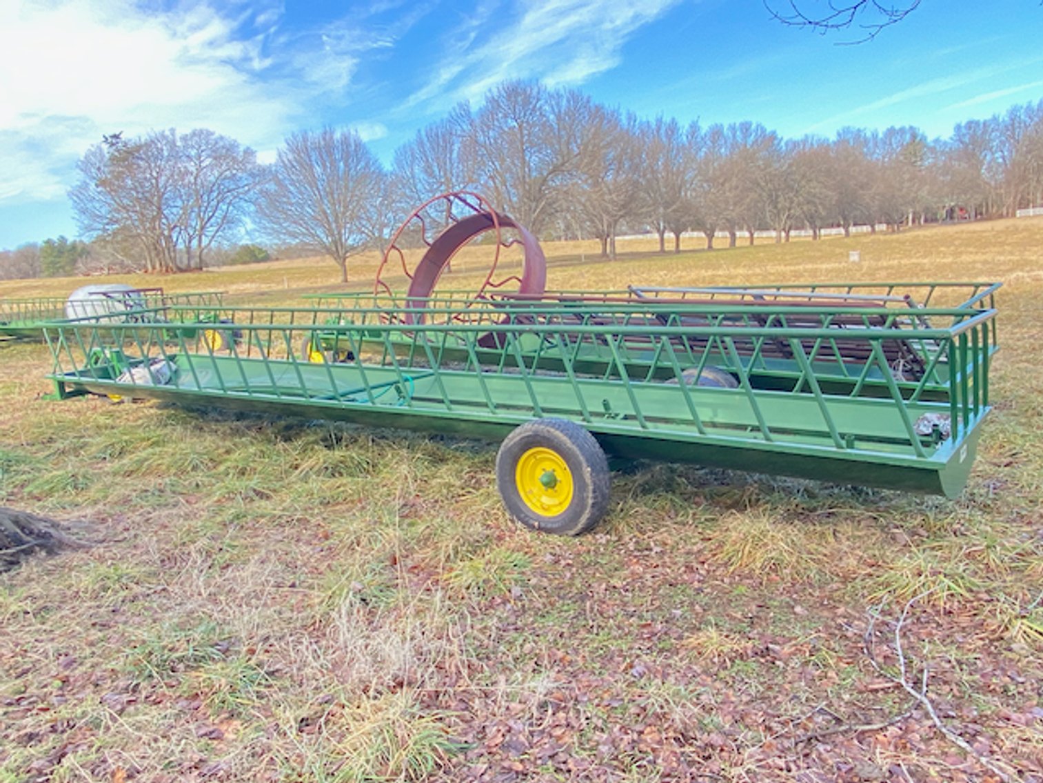 Image for Stoltzfus Hay Feeders, Anderson A380FD Mixer, Trailers, John Deere Hay Equipment - Bid In-Person or Online