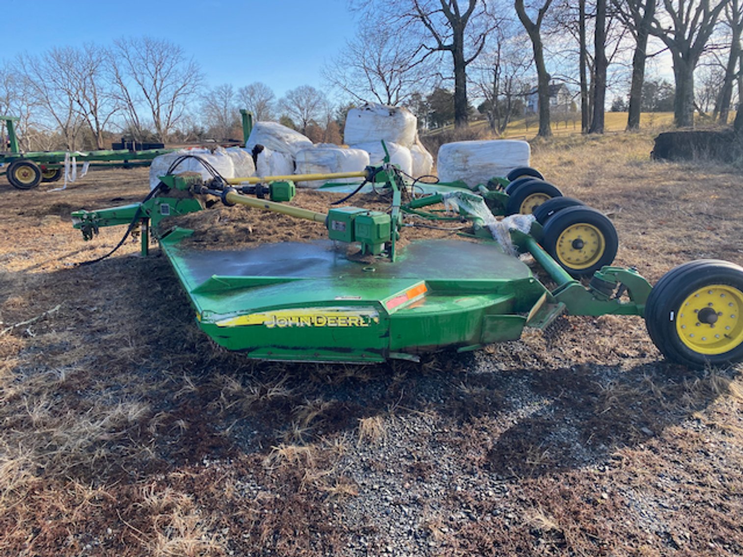 Image for Stoltzfus Hay Feeders, Anderson A380FD Mixer, Trailers, John Deere Hay Equipment - Bid In-Person or Online