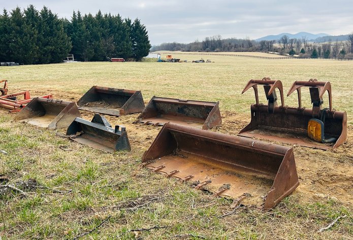 Image for Tractors, Quick Attach Implements, Skid Steer Attachment, 3 Point Implements, Landscaping Equipment, Mowers & More -- Virtual Auction