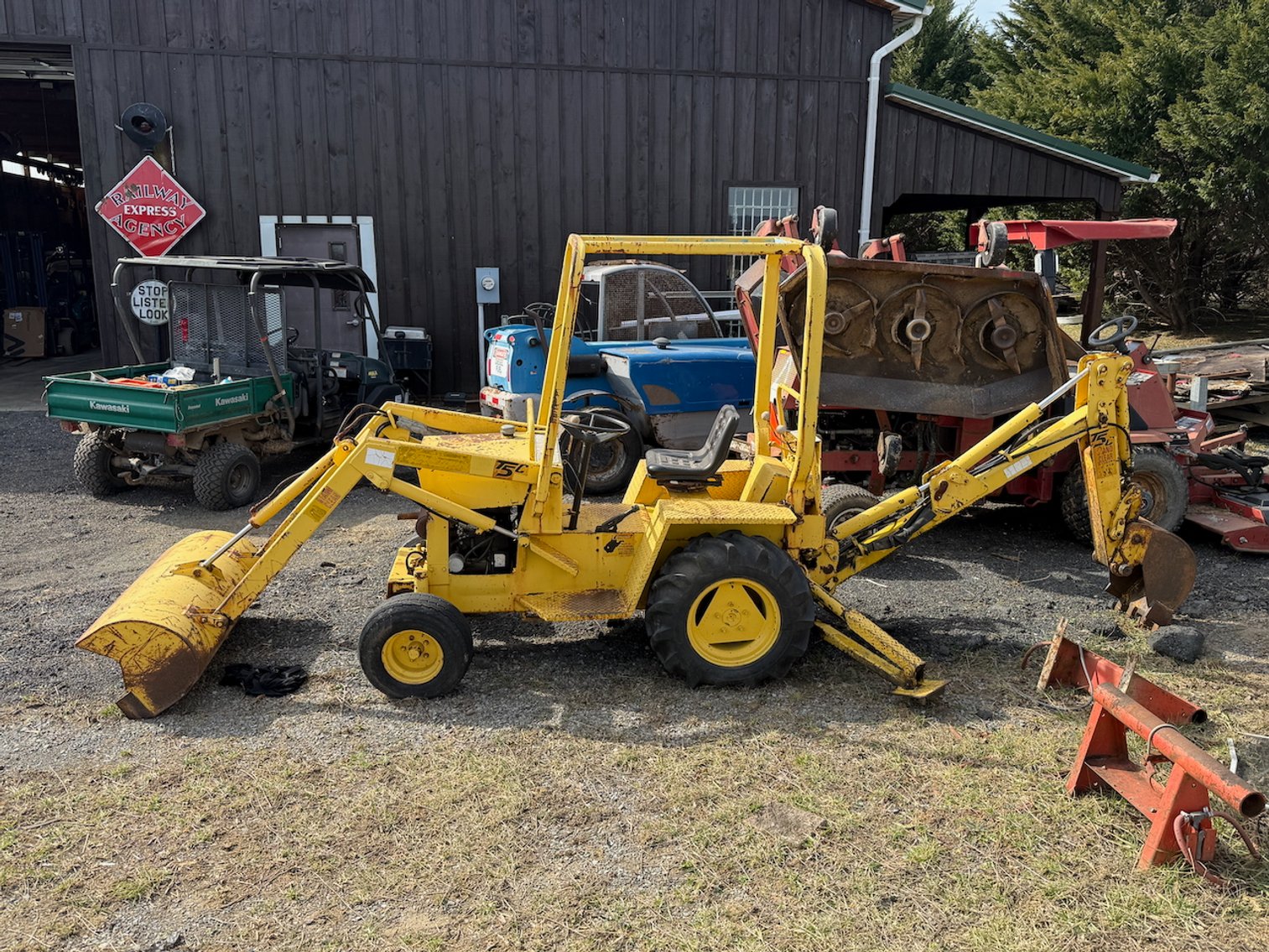 Image for Tractors, Quick Attach Implements, Skid Steer Attachment, 3 Point Implements, Landscaping Equipment, Mowers & More -- Virtual Auction