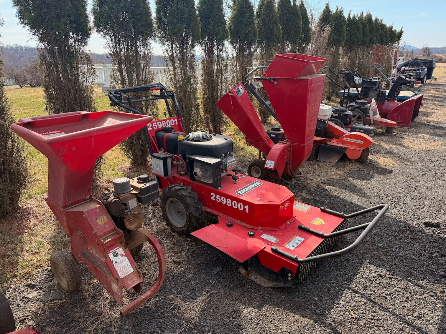 Image for Tractors, Quick Attach Implements, Skid Steer Attachment, 3 Point Implements, Landscaping Equipment, Mowers & More -- Virtual Auction