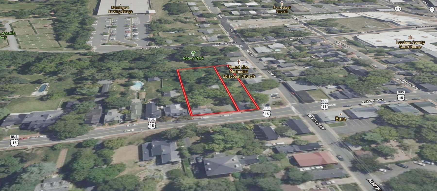 Image for 3 BR/1 BA Home on .23 +/- Acre North King St. Lot in Historic Downtown Leesburg, VA--SELLING to the HIGHEST BIDDER!!