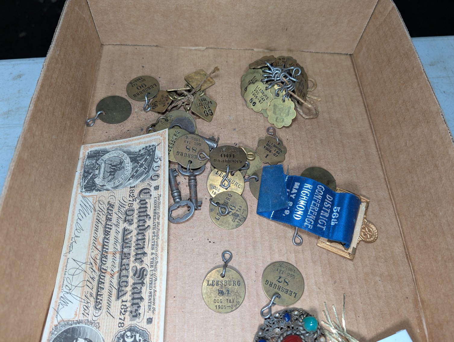 Image for Items from the William C. Whitmore Estate, Antiques & Civil War Uniforms/Buttons, General Household - Virtual Auction - No In-Person Bidding