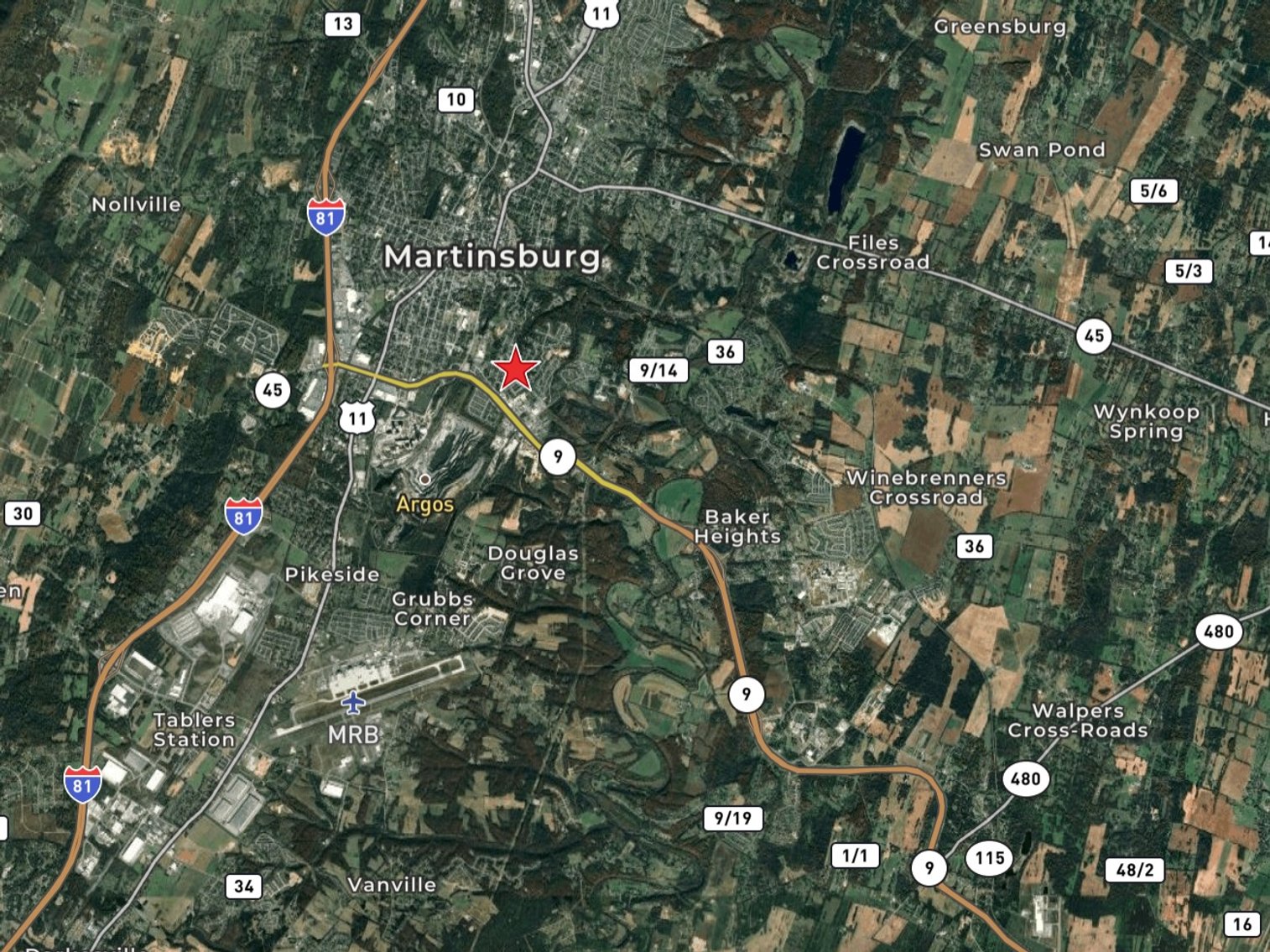 Image for 3 BR/1 BA Home Minutes From I-81 in Martinsburg, WV--Excellent Primary Residence or Investment Property!!