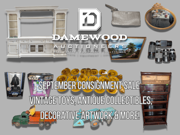 Image for September Consignment Sale - Vintage Toys, Antique Collectibles, Decorative Artwork & More! - Virtual Auction - No In-Person Bidding