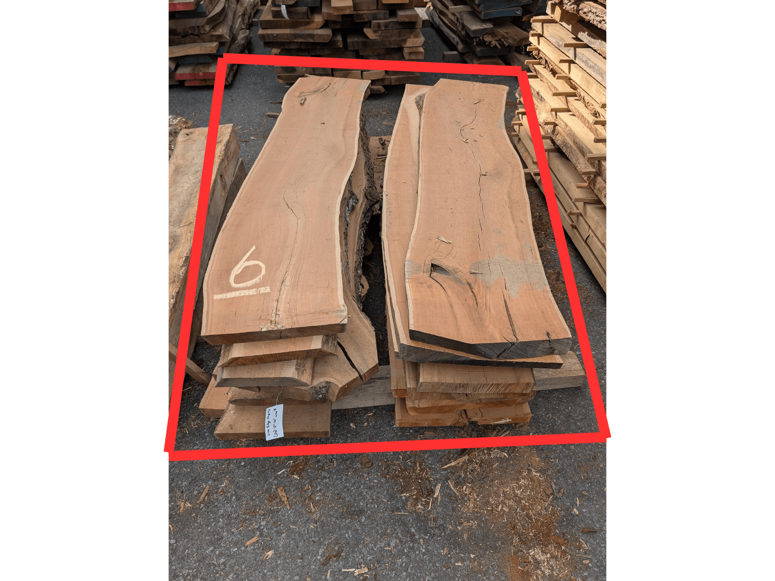 Image for Provenance Hardwoods LLC - Cut Slab Lumber Planks, Live Edge Planks, Mantle Blanks & Boards