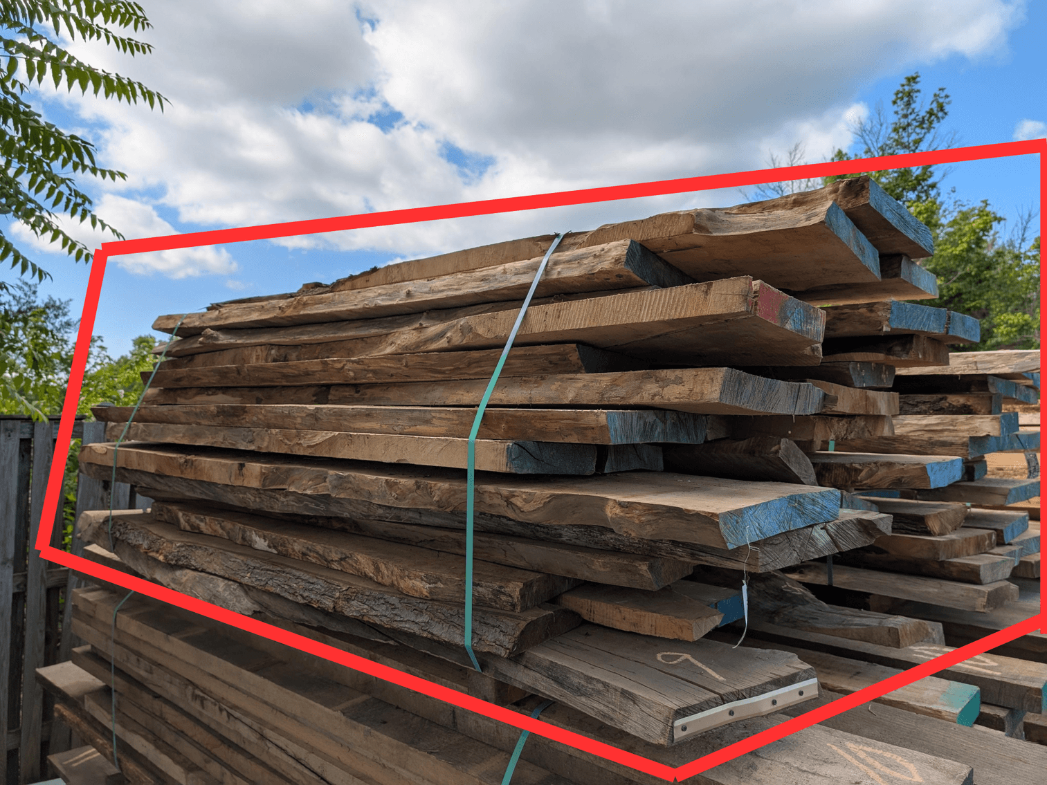 Image for Provenance Hardwoods LLC - Cut Slab Lumber Planks, Live Edge Planks, Mantle Blanks & Boards