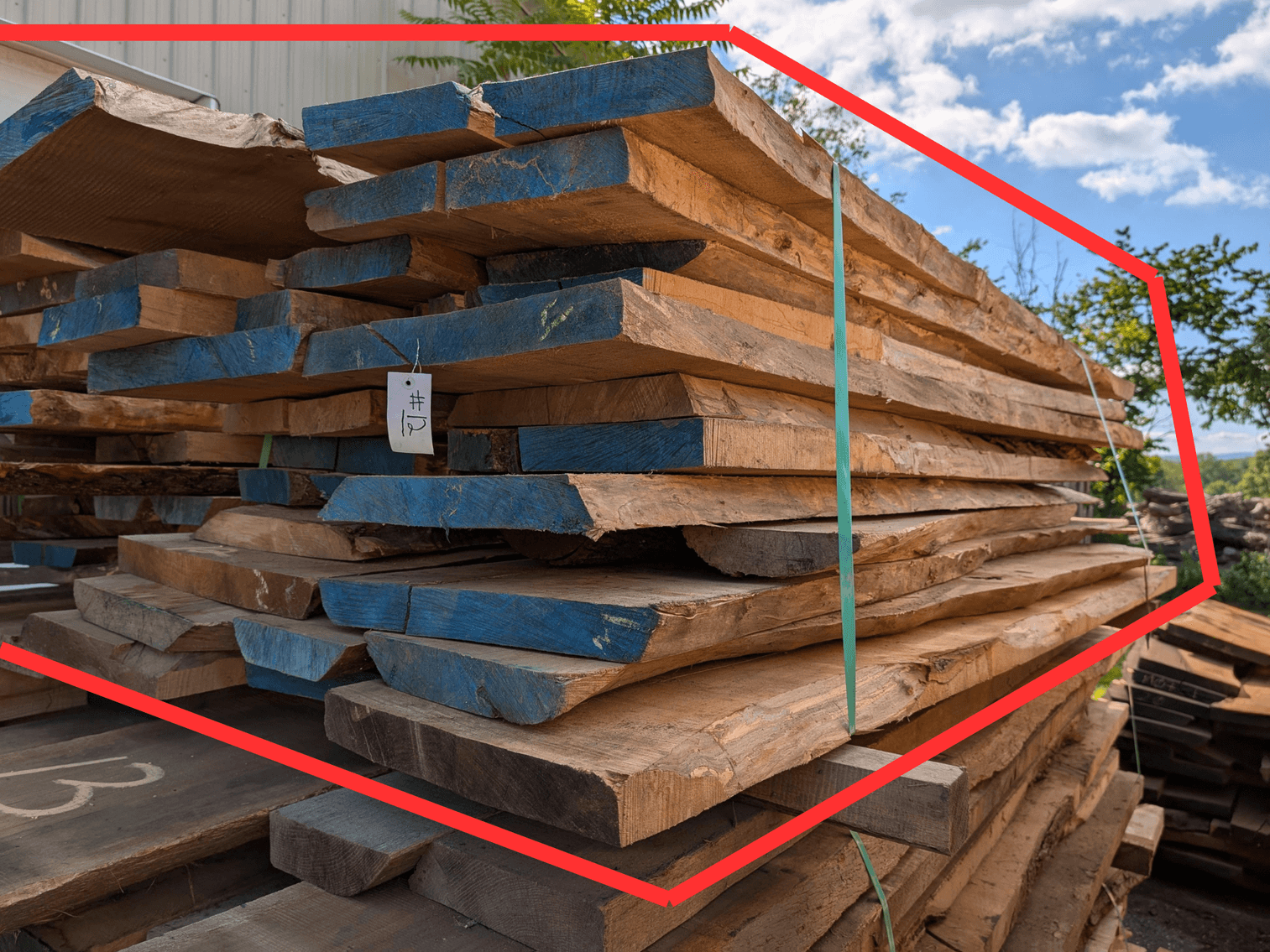 Image for Provenance Hardwoods LLC - Cut Slab Lumber Planks, Live Edge Planks, Mantle Blanks & Boards