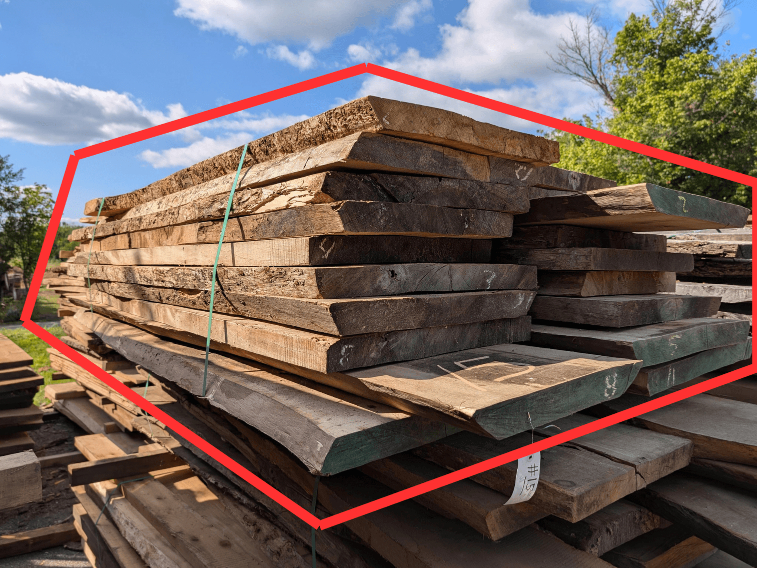 Image for Provenance Hardwoods LLC - Cut Slab Lumber Planks, Live Edge Planks, Mantle Blanks & Boards