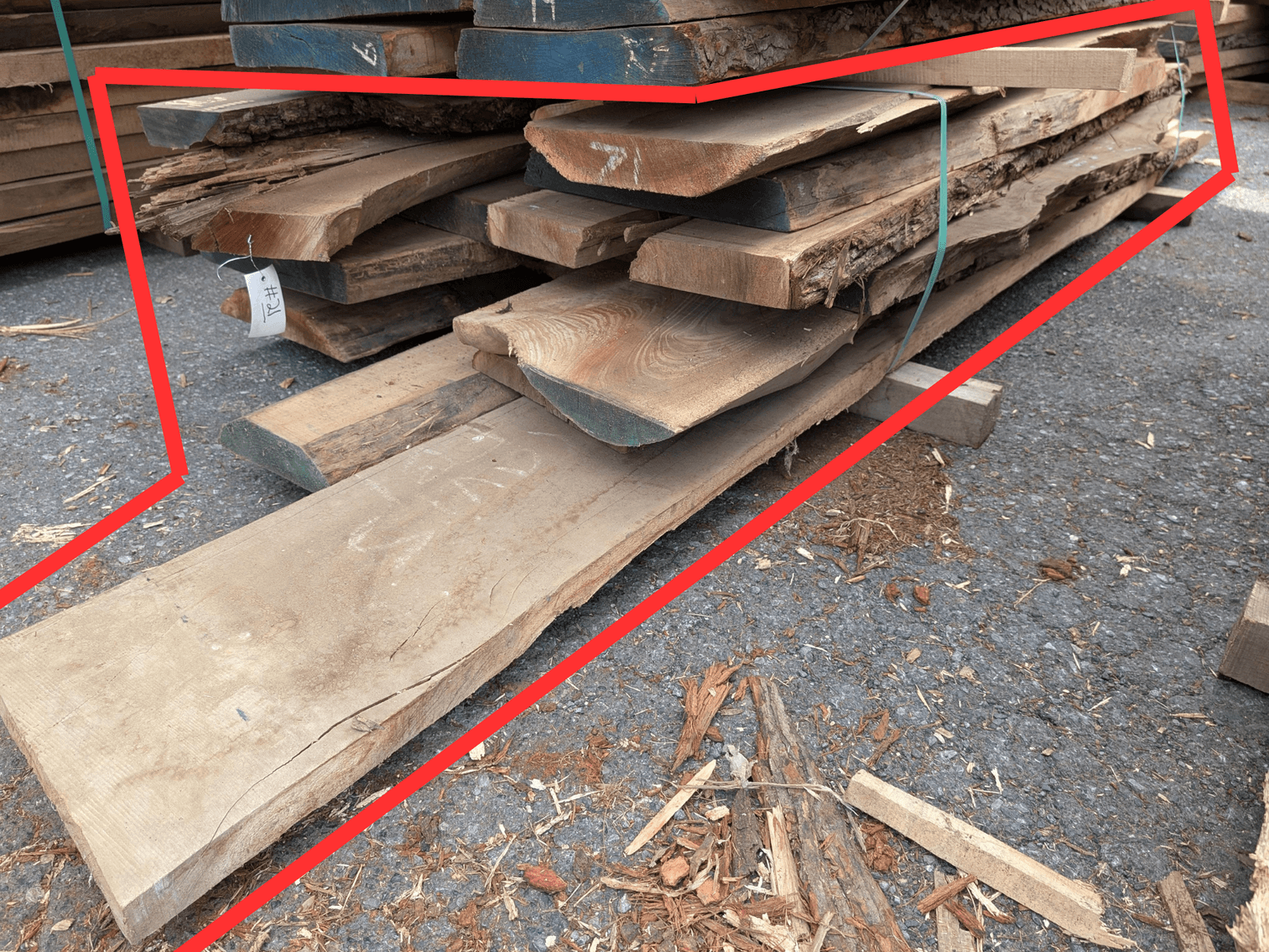 Image for Provenance Hardwoods LLC - Cut Slab Lumber Planks, Live Edge Planks, Mantle Blanks & Boards