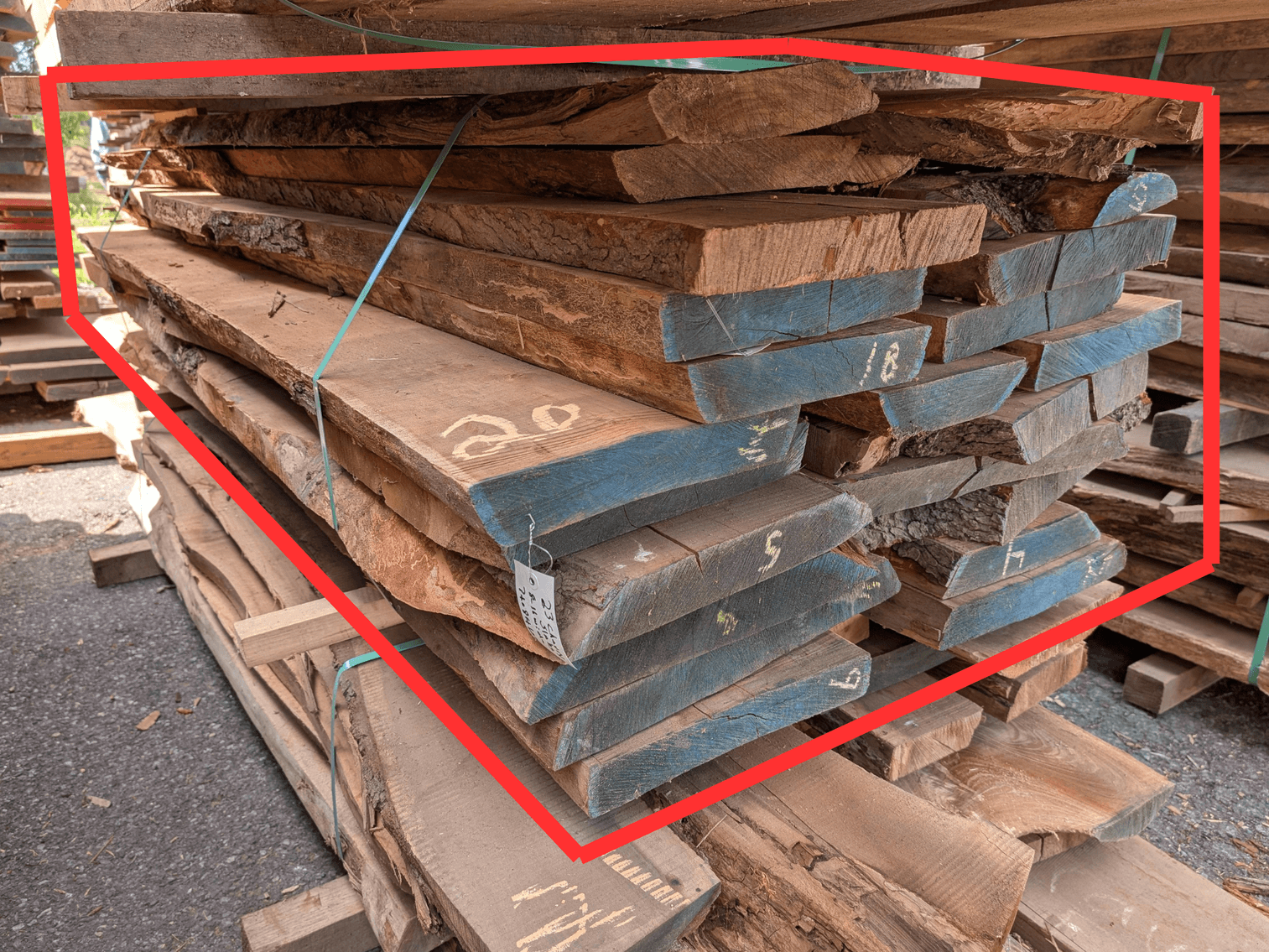 Image for Provenance Hardwoods LLC - Cut Slab Lumber Planks, Live Edge Planks, Mantle Blanks & Boards