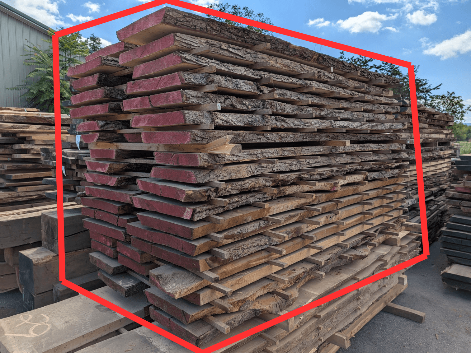 Image for Provenance Hardwoods LLC - Cut Slab Lumber Planks, Live Edge Planks, Mantle Blanks & Boards