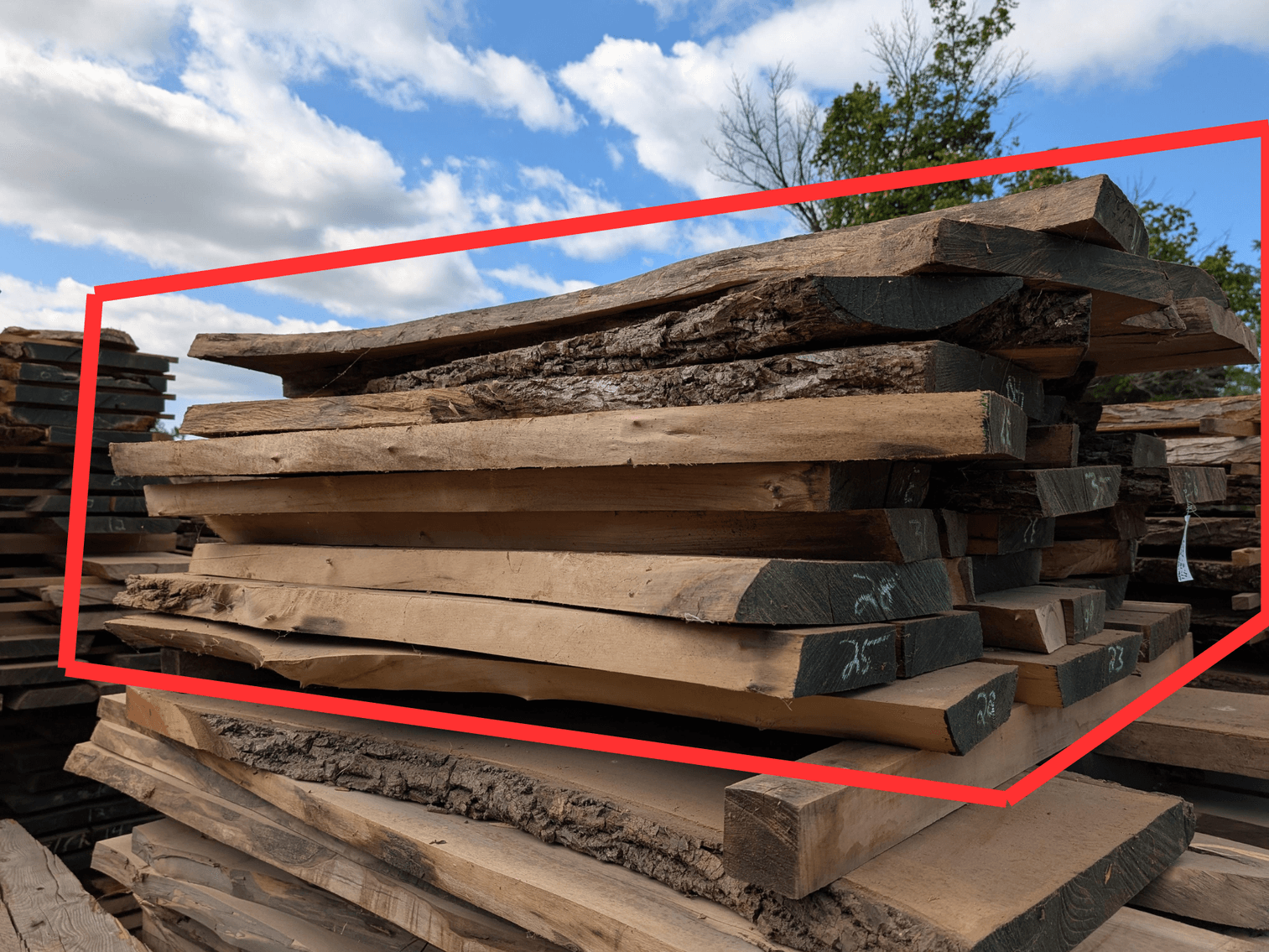 Image for Provenance Hardwoods LLC - Cut Slab Lumber Planks, Live Edge Planks, Mantle Blanks & Boards