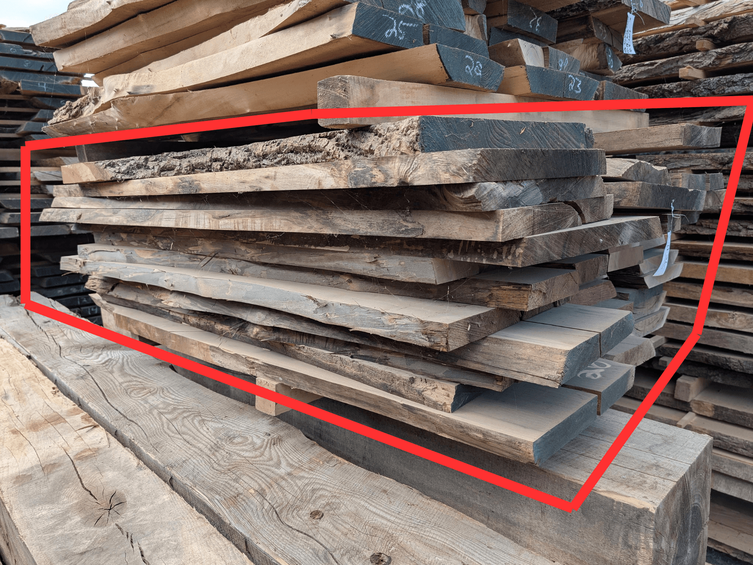 Image for Provenance Hardwoods LLC - Cut Slab Lumber Planks, Live Edge Planks, Mantle Blanks & Boards