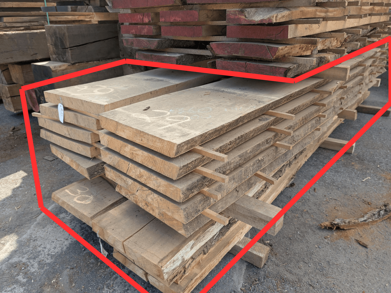 Image for Provenance Hardwoods LLC - Cut Slab Lumber Planks, Live Edge Planks, Mantle Blanks & Boards