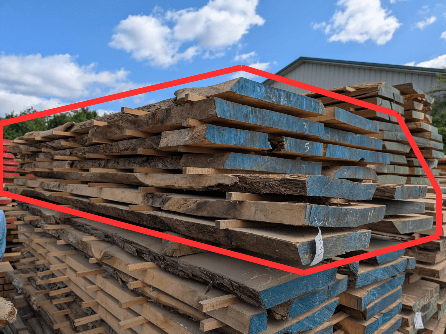 Image for Provenance Hardwoods LLC - Cut Slab Lumber Planks, Live Edge Planks, Mantle Blanks & Boards