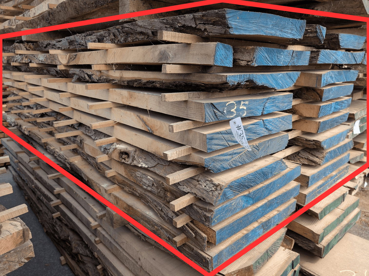 Image for Provenance Hardwoods LLC - Cut Slab Lumber Planks, Live Edge Planks, Mantle Blanks & Boards