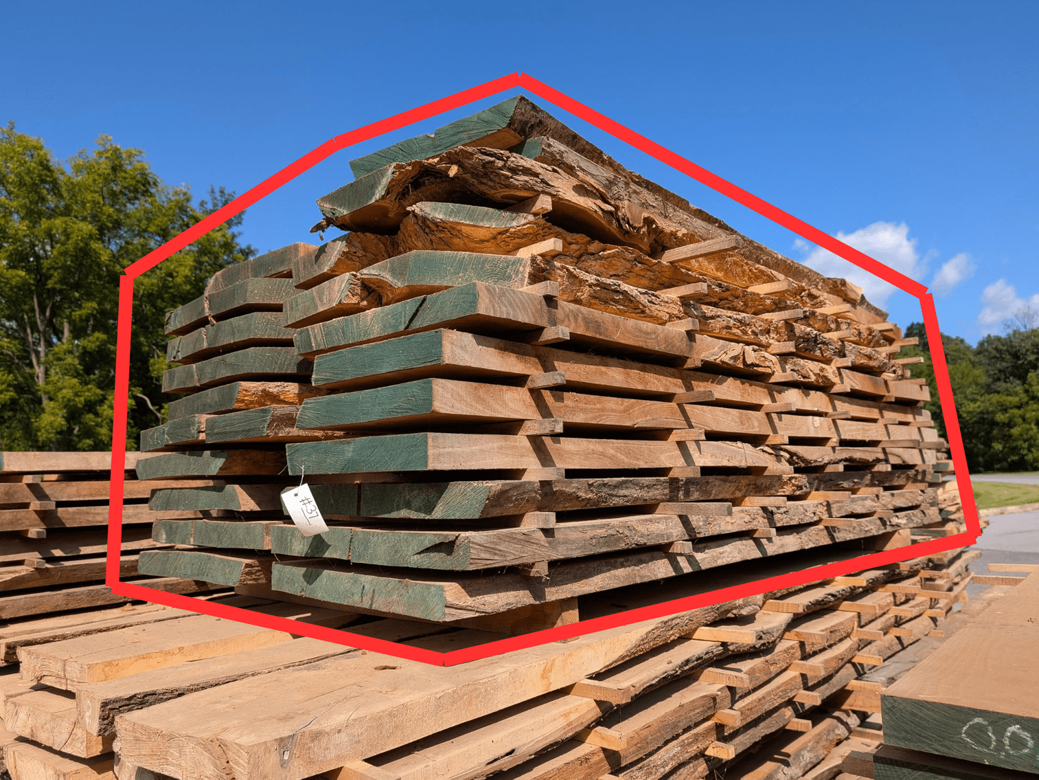 Image for Provenance Hardwoods LLC - Cut Slab Lumber Planks, Live Edge Planks, Mantle Blanks & Boards