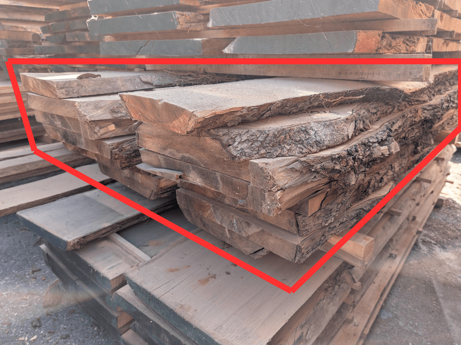 Image for Provenance Hardwoods LLC - Cut Slab Lumber Planks, Live Edge Planks, Mantle Blanks & Boards
