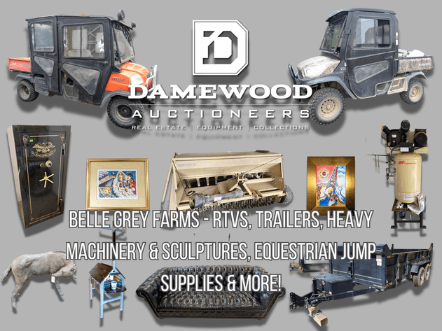 Image for Belle Grey Farm Equipment, Equestrian Jump Building Supplies, & Personal Property Sale - Virtual Auction