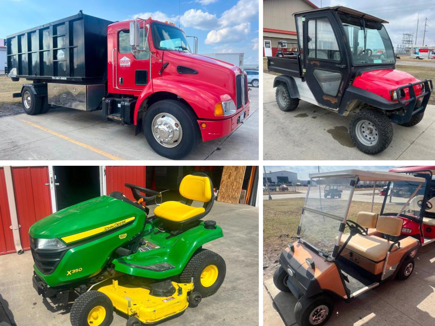 West Fargo Store Returns - 2005 Kenworth T300 - Outdoor Power Equipment