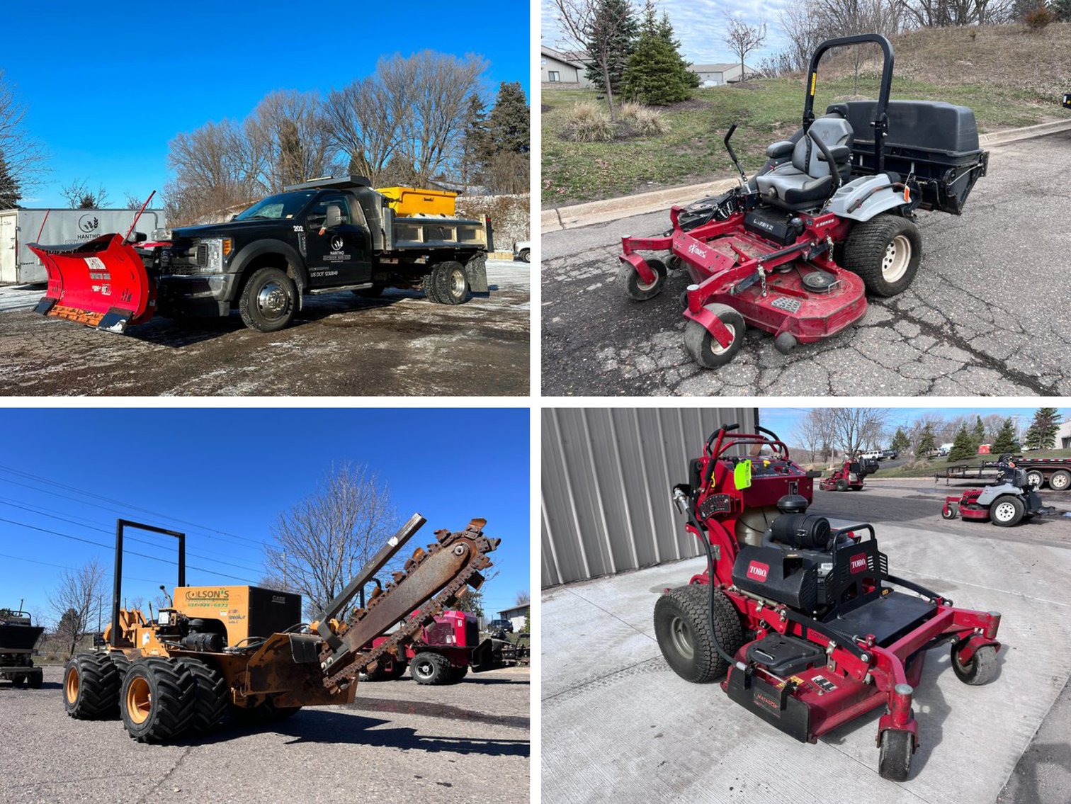 Lawn Care, Snow & Excavating Contractor Surplus to Ongoing Operations (119036)