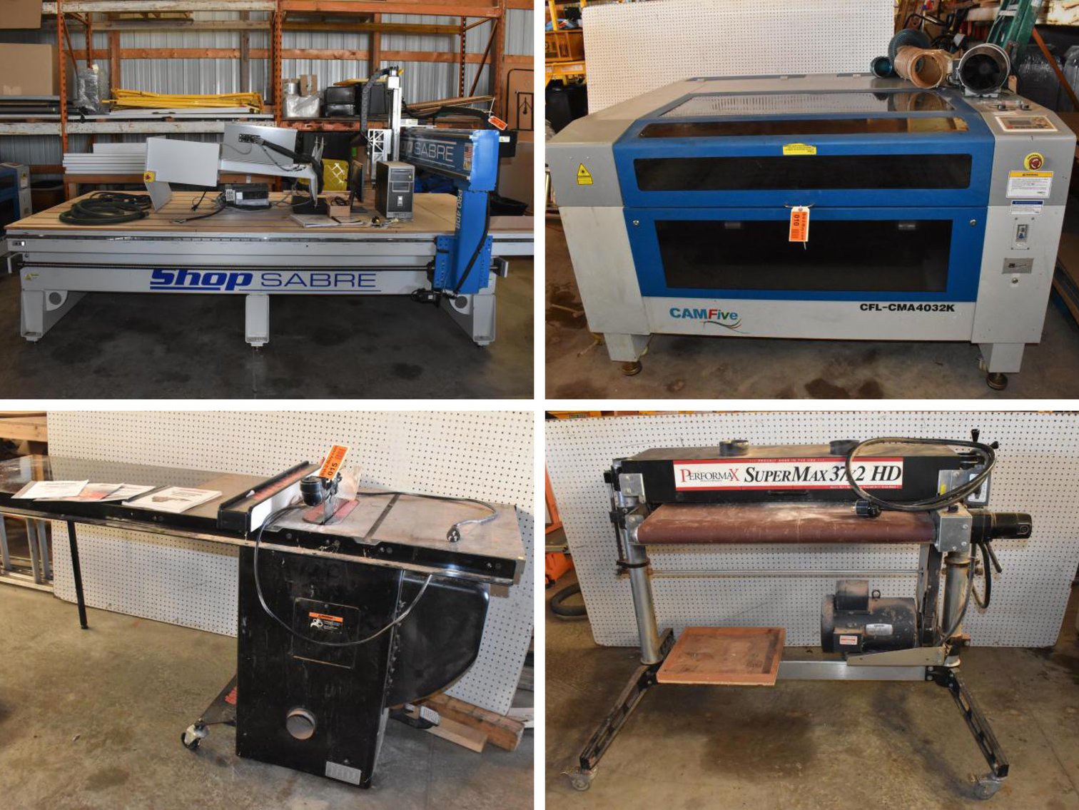 Woodworking and Fishing: Tools, Machinery, Equipment and Lumber