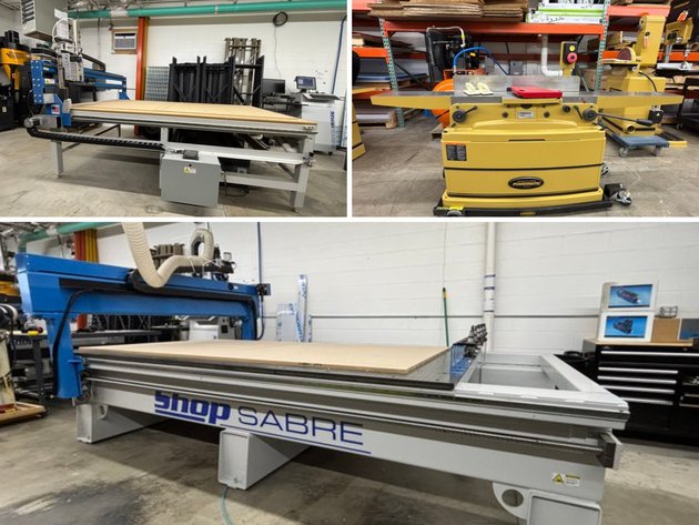 Image for 2023 Shop Sabre, Printing Equipment, & New Powermatic Woodworking Machines (152916)