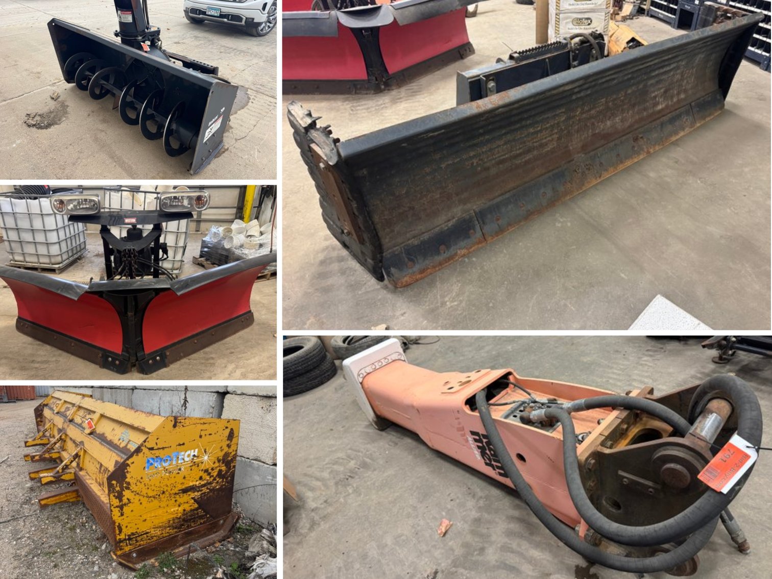 Surplus Snow Removal Attachments & Equipment (152720)