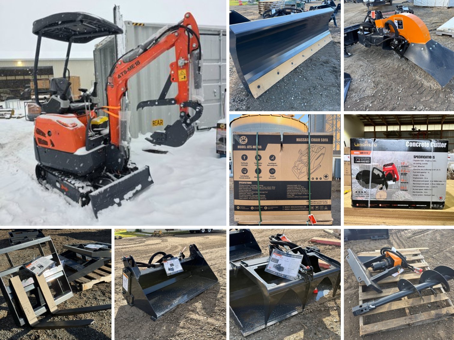 Brand New Equipment & Attachments (153457)