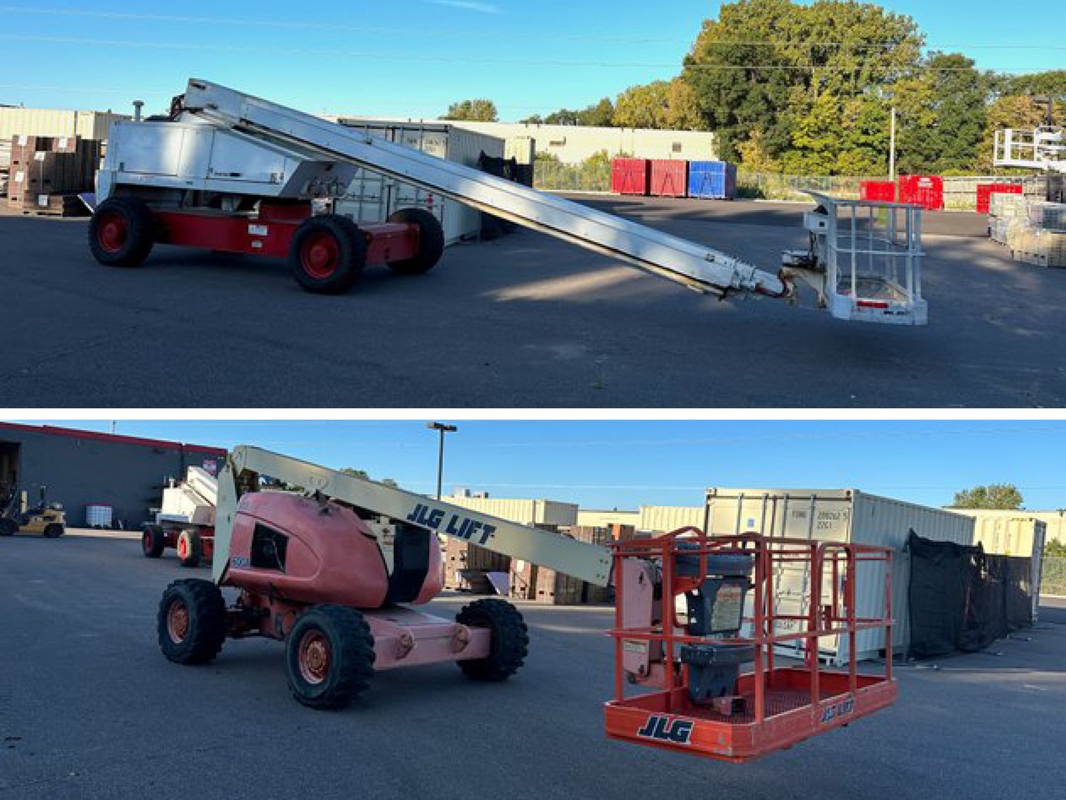 Snorkel TB80 Telescopic Boom Lift & 1999 JLG 600A Telescopic Boom Lift (128859)